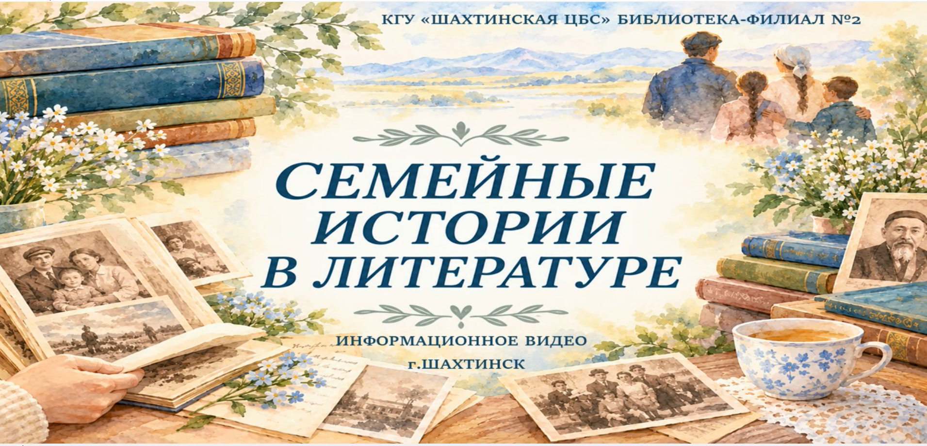 Әдебиеттегі отбасылық оқиғалар
