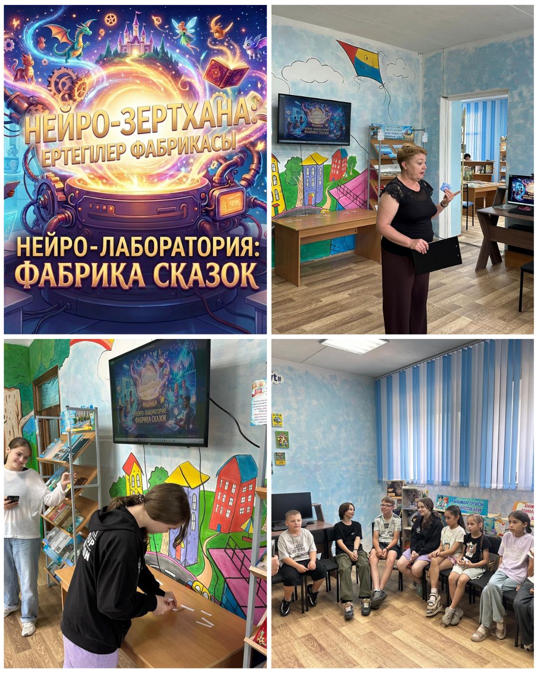 «Нейро-зертхана: Ертегілер фабрикасы»