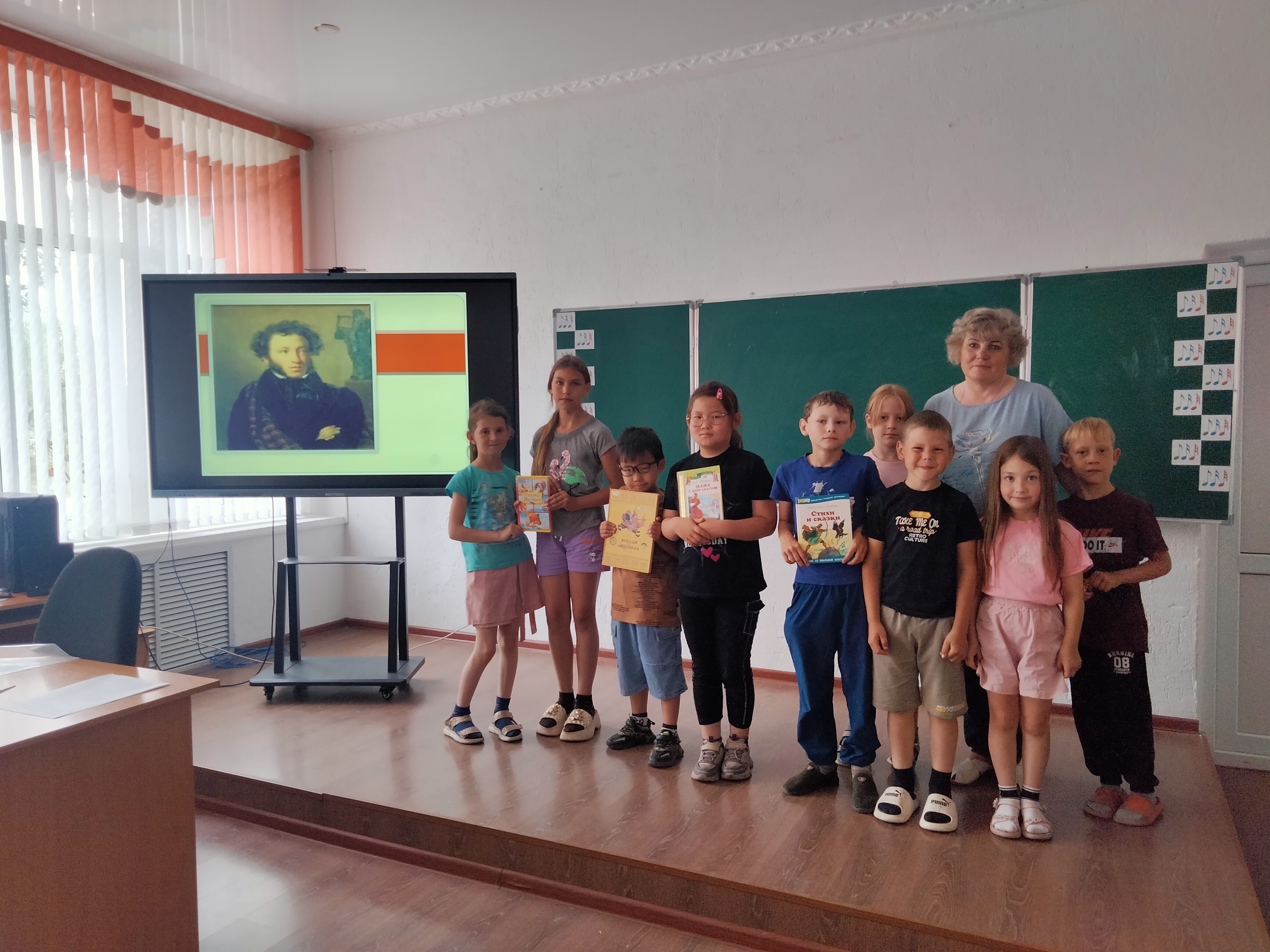 А.С. Пушкин ертегілеріне саяхат