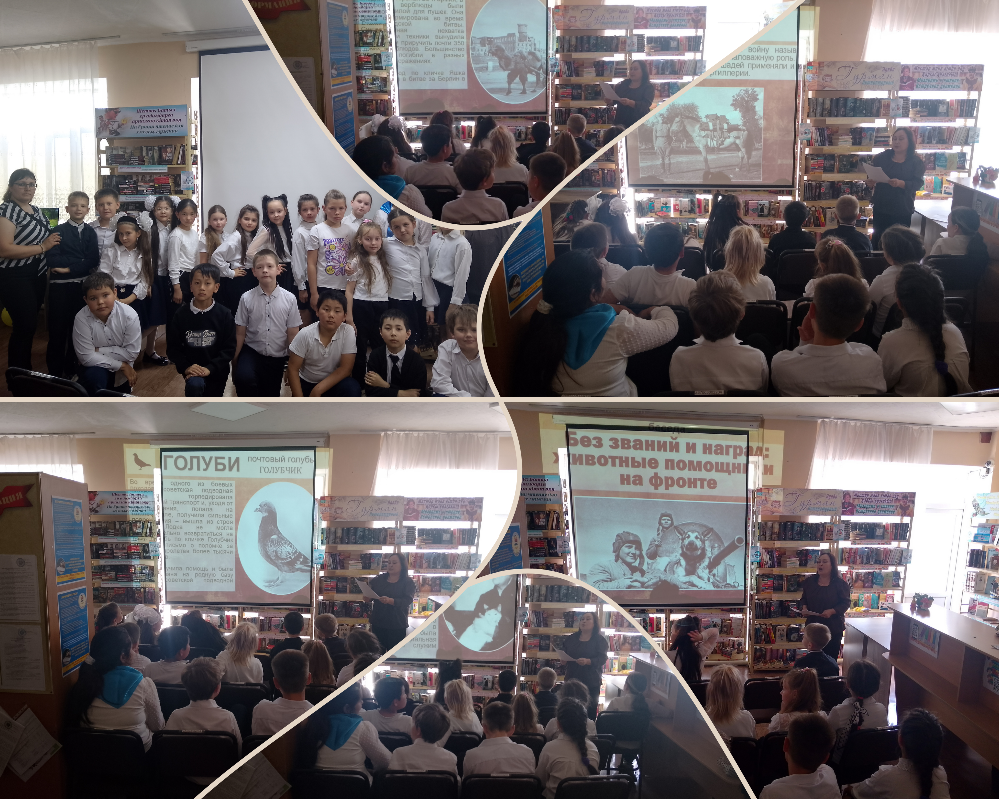 «Шен мен марапатсыз: майдандағы жануар-көмекшілер» атты әңгіме